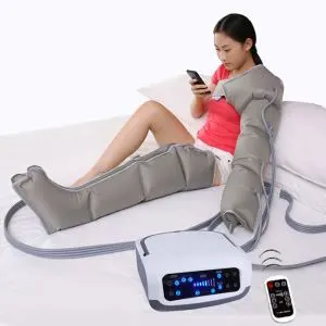 Membres compressible thérapie système Compression intermittente périphérique et cyclisme Massage manchon compresseur pour le traitement du lymphoedème