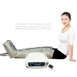 Dispositif de Compression pneumatique intermittente gonflable jambe Circulation Wraps hôpital