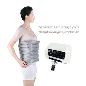 Appareil de pressothérapie et de vêtements de Compression pour le traitement du lymphoedème dans les jambes