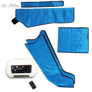 Pressothérapie Drainage lymphatique Cellulite Machine Air Leg Arm Abdomen Pompe à compression et Wraps pour le traitement du lymphœdème