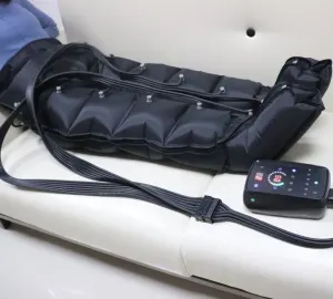 Système de thérapie par masseur de pression d'air, Compression pneumatique intermittente de soulagement de l'œdème, Machine de drainage lymphatique, Récupération de la thérapie par l'air avec des bottes de massage complètes, XL, FDA
