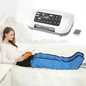 Machine de compression de jambe de six chambres pour la circulation