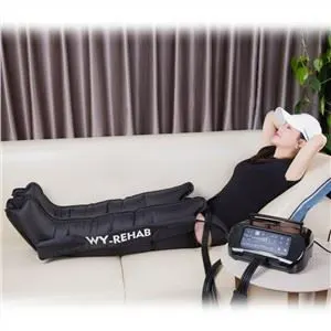 Chine Fabricant Vente en gros Compression pneumatique intermittente 4 chambres NIPC02 Version numérique Équipement de physiothérapie à distance Machine de drainage lymphatique pour le traitement des jambes